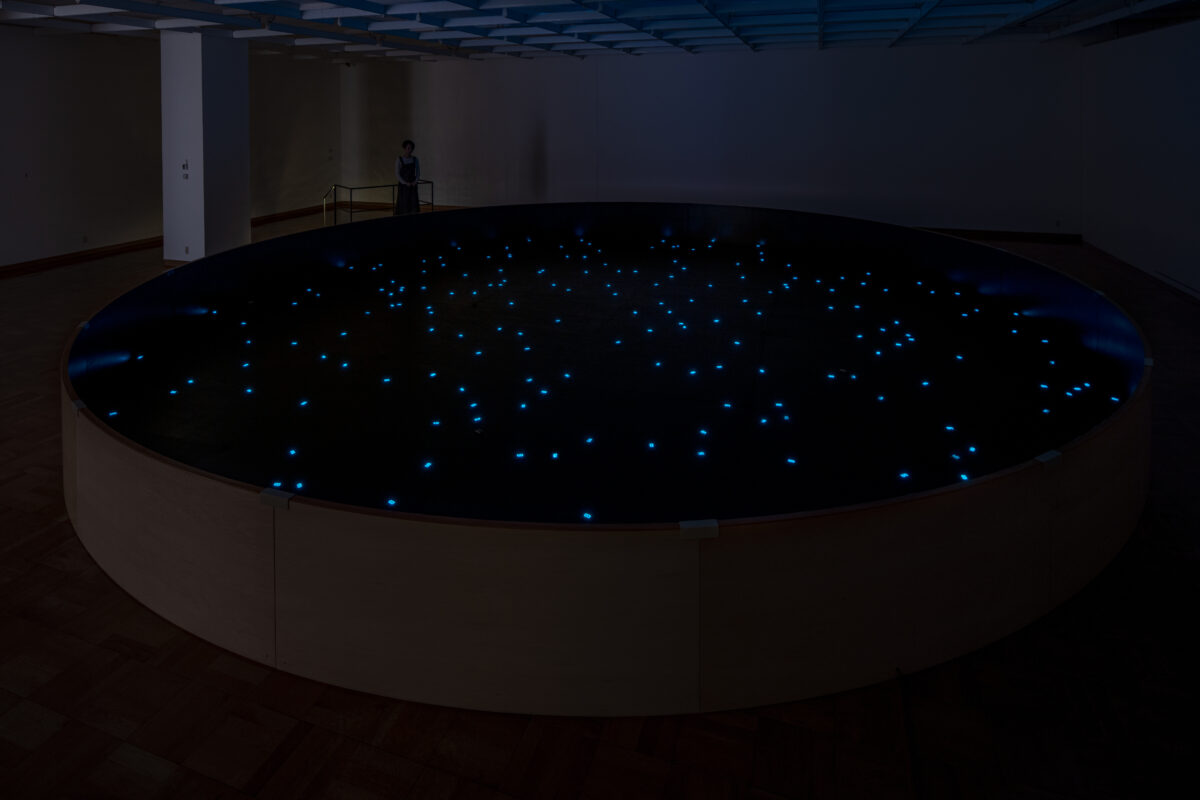 《地の天》、千葉市美術館「月と星と―美術がつなぐとき」にて展示